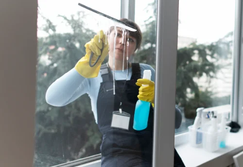 Nettoyage de vitres intérieures et extérieures à Bénaix